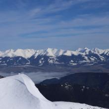 Pohľad na Západné Tatry