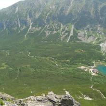 Výhľady do Doliny Zeleného plesa.