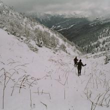 zostup na Trangošku