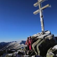 Na Ďumbieri (2043 m n.m.).