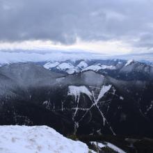 Pohľad na Nízke Tatry.