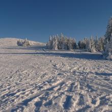 snehová krajina