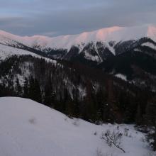 pohľad z Kosodreviny smerom na Štefáničku