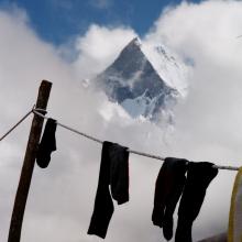 ABC - základný tábor Annapurny I (4130 m)