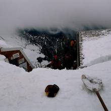 nad chatou du Goûter (3835 m.n.m.)