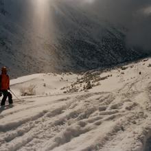 lyžiar