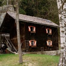 Chalúpka v oblasti Ankogel