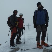 Na vrchole Hochalmspitze (3360m)