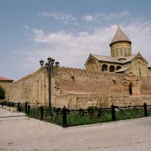 V mestečku Mtskheta (r. 327), Mtskheta bola hlavným mestom Východného Gruzínska (3.stor.BC-5.stor.AD)